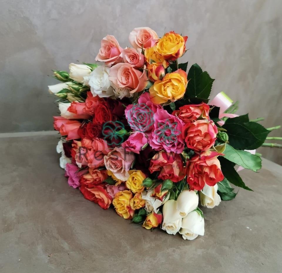 Букет цветов из: Розы в Советском