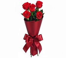 Букет 5 Красных роз Эдлесс Лав #REPLACE_PRED# Советском