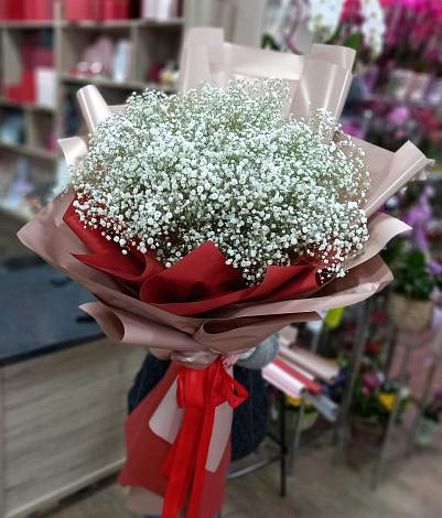Букет цветов из: Гипсофила в Советском