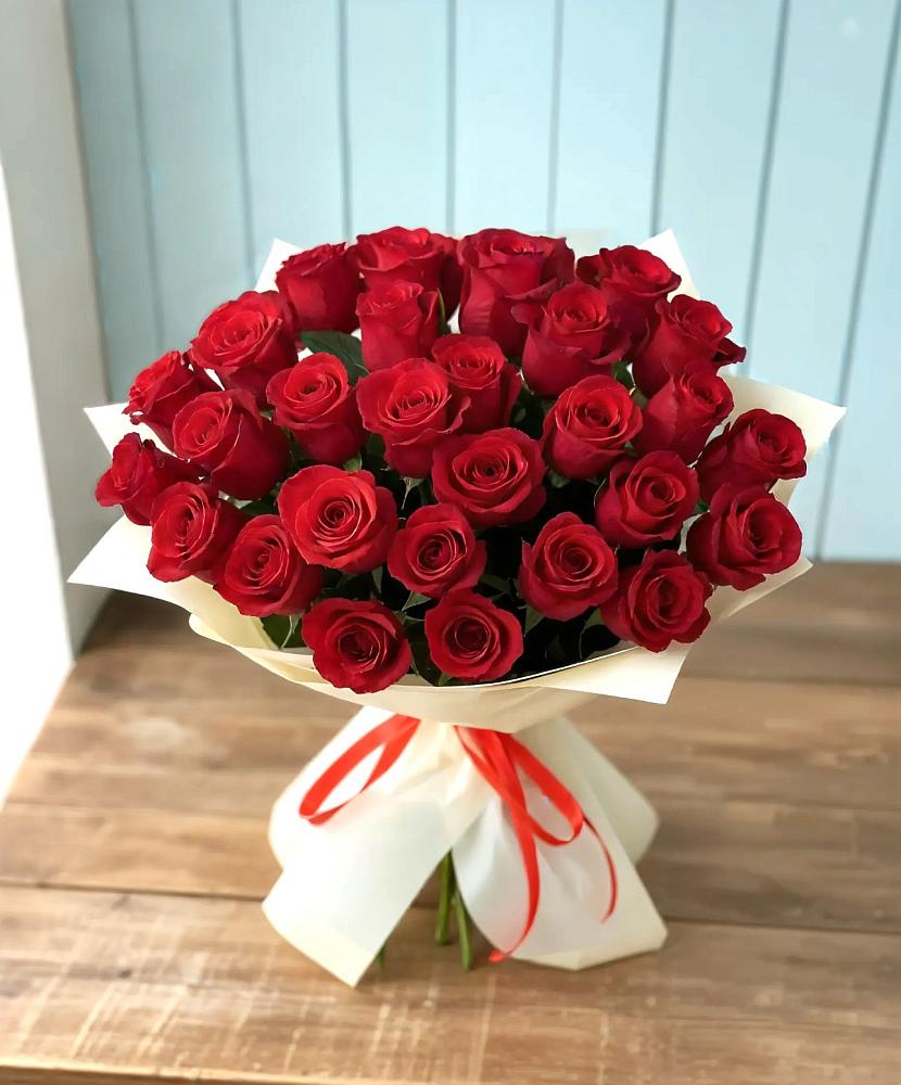 Букет 29 Красных роз в Советском