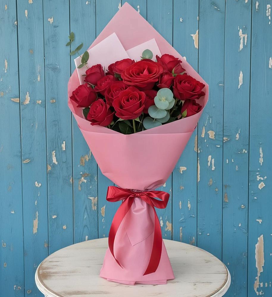 Букет цветов из: Розы в Советском