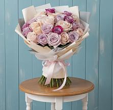 Букет цветов из:  Розы в Советском