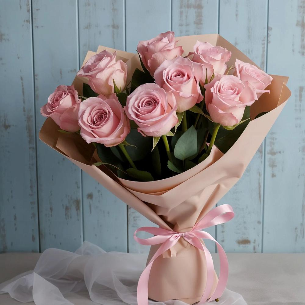 Букет цветов из: Розы в Советском