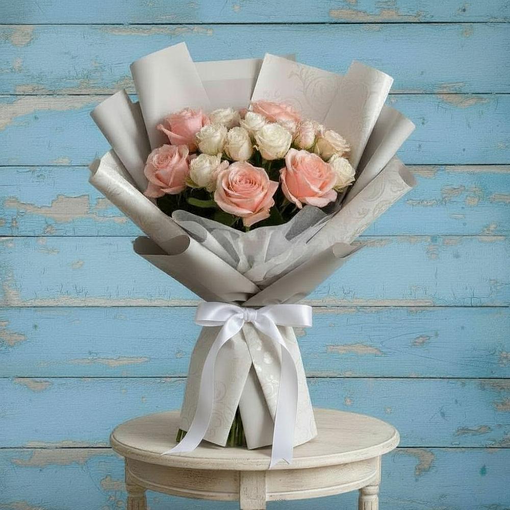 Букет цветов из: Розы в Советском