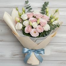 Букет цветов из:  Лизиантусы в Советском