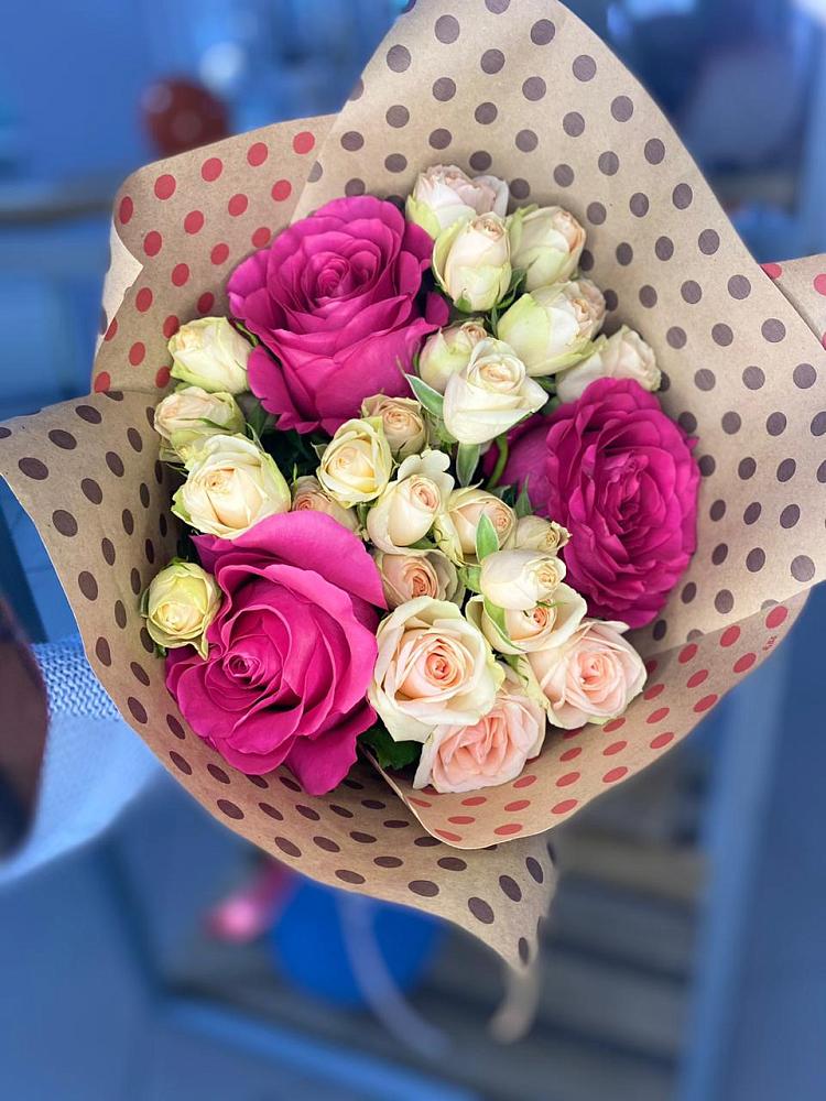 Букет цветов из: Розы в Советском