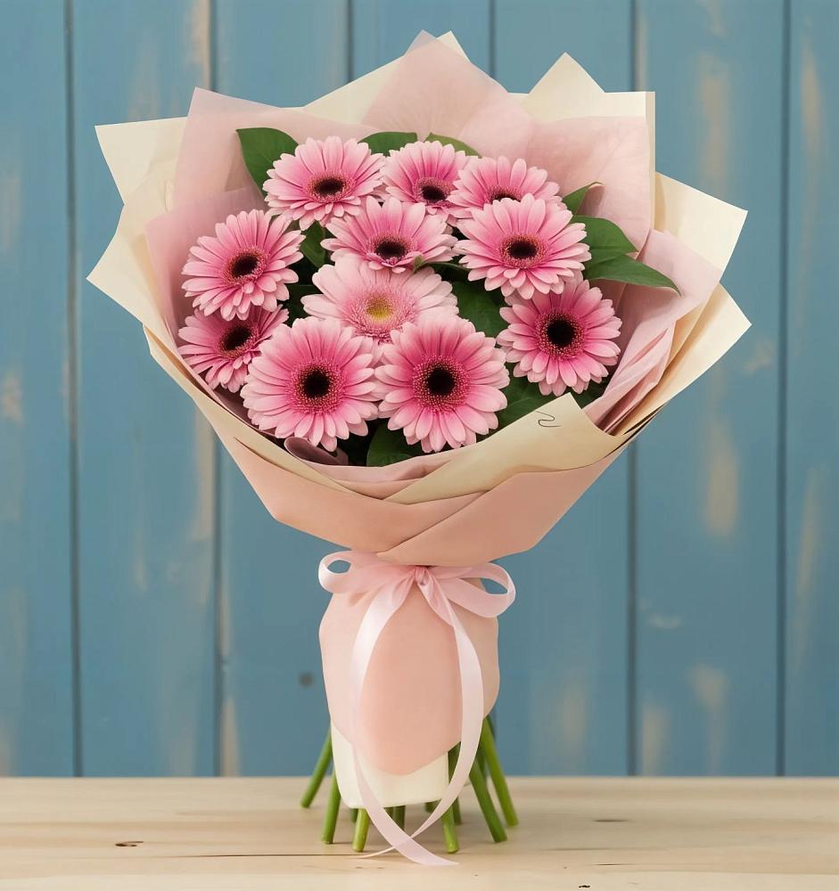 Букет цветов из: Герберы в Советском