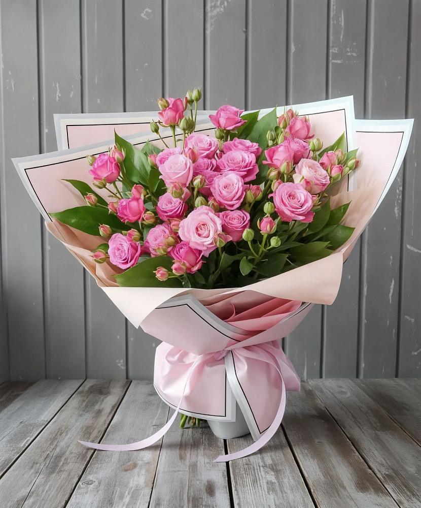 Букет Розовый кустик в Советском