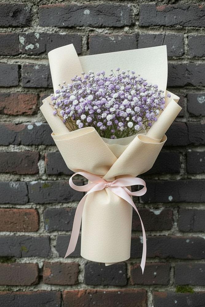 Букет цветов из: Гипсофила в Советском