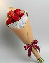 Букет цветов из:  Розы в Советском