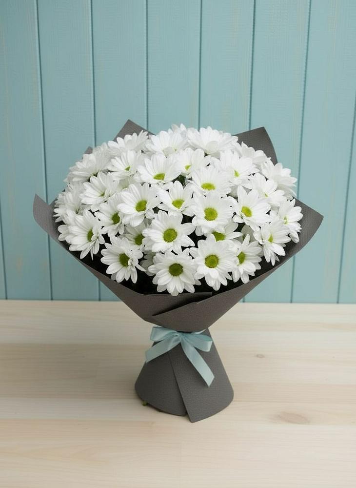 Букет цветов из: Хризантемы в Советском