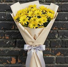 Букет цветов из:  Хризантемы в Советском