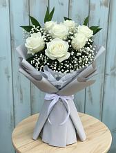 Букет цветов из:  Розы в Советском