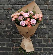 Букет цветов из:  Розы в Советском