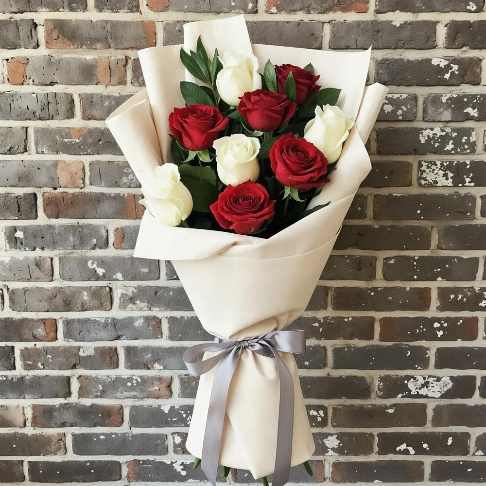 Букет цветов из: Розы в Советском