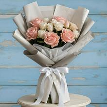 Букет цветов из:  Розы #REPLACE_PRED# Советском