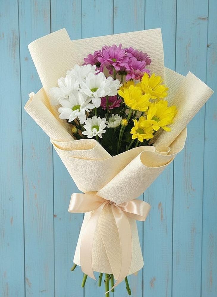 Букет цветов из: Хризантемы в Советском