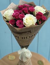 Букет цветов из:  Розы в Советском