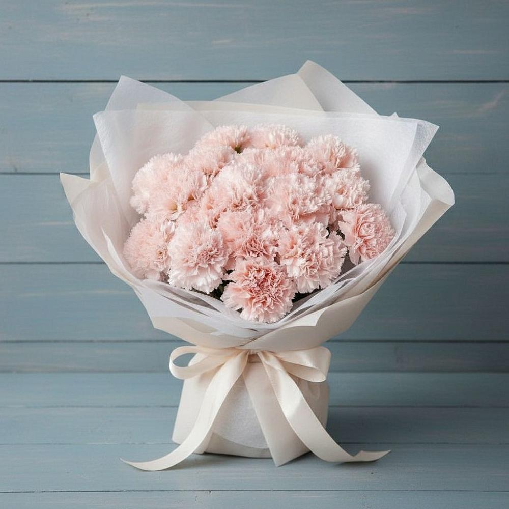 Букет цветов из: Гвоздики в Советском