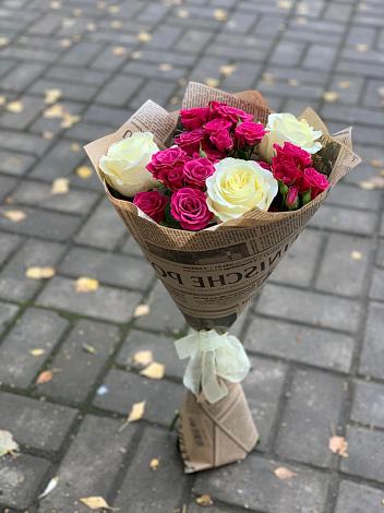 Букет цветов из: Розы в Советском