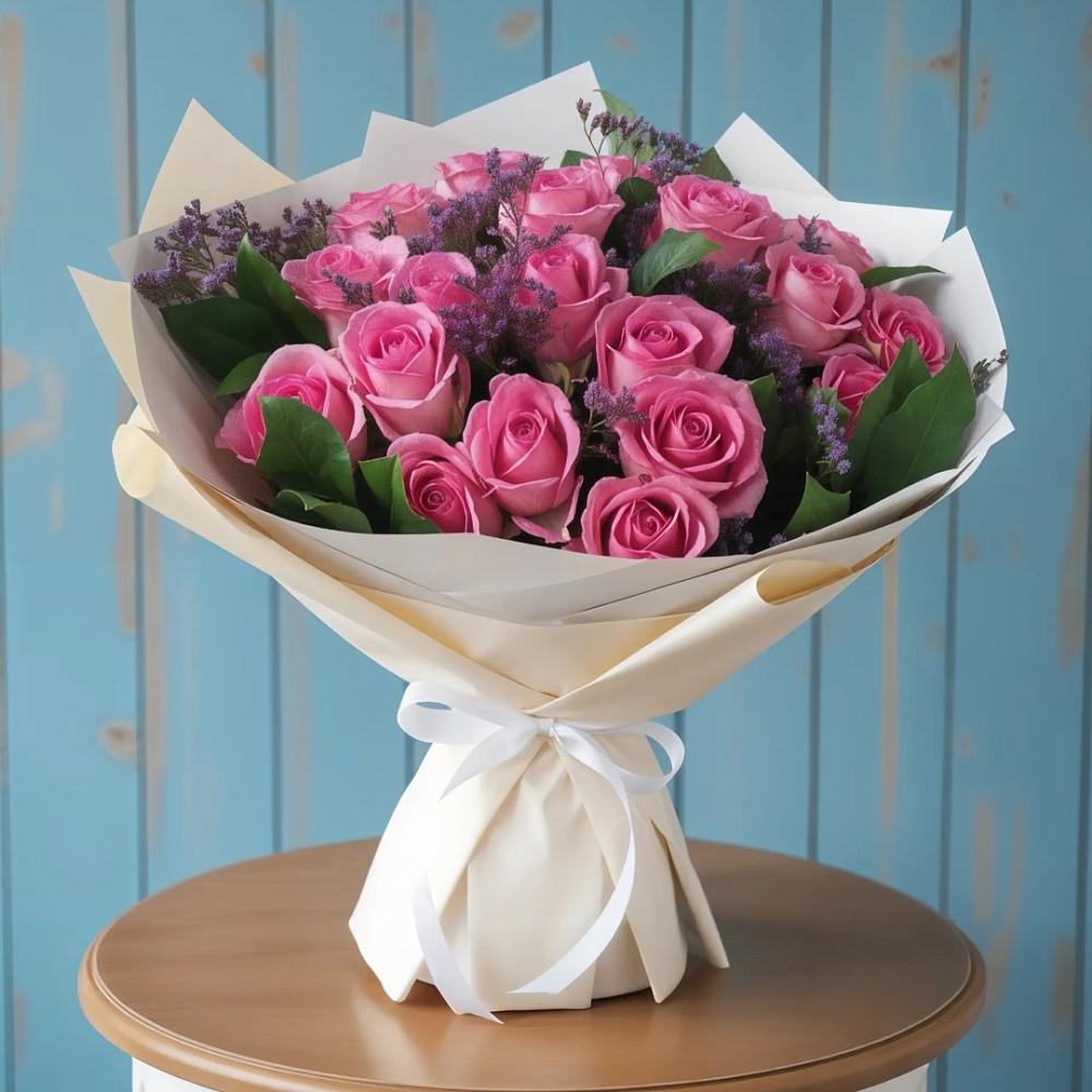 Букет цветов из: Розы в Советском