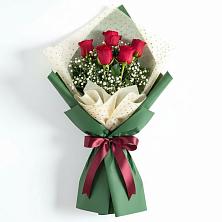 Букет цветов из:  Розы в Советском