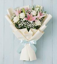 Букет цветов из:  Лилии в Советском