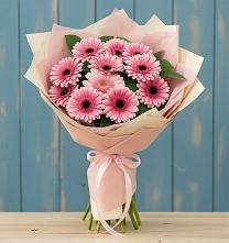 Букет цветов из:  Герберы #REPLACE_PRED# Советском
