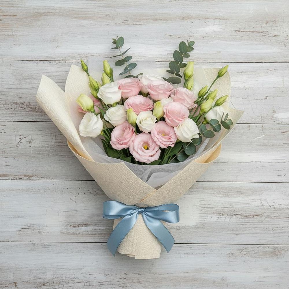 Букет цветов из: Лизиантусы в Советском