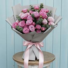 Букет цветов из:  Розы в Советском